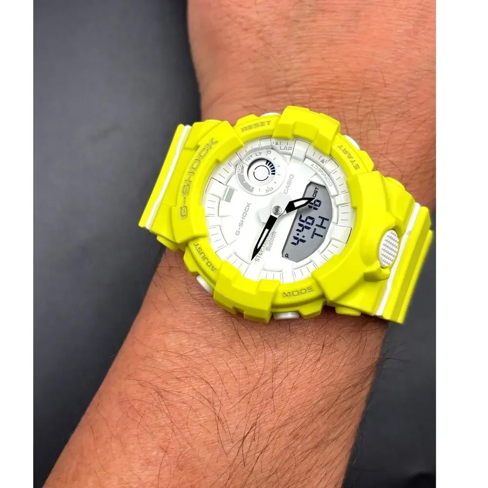 Casio G-Shock GMA-B800-9A G-Squad Yellow Bluetooth Watch